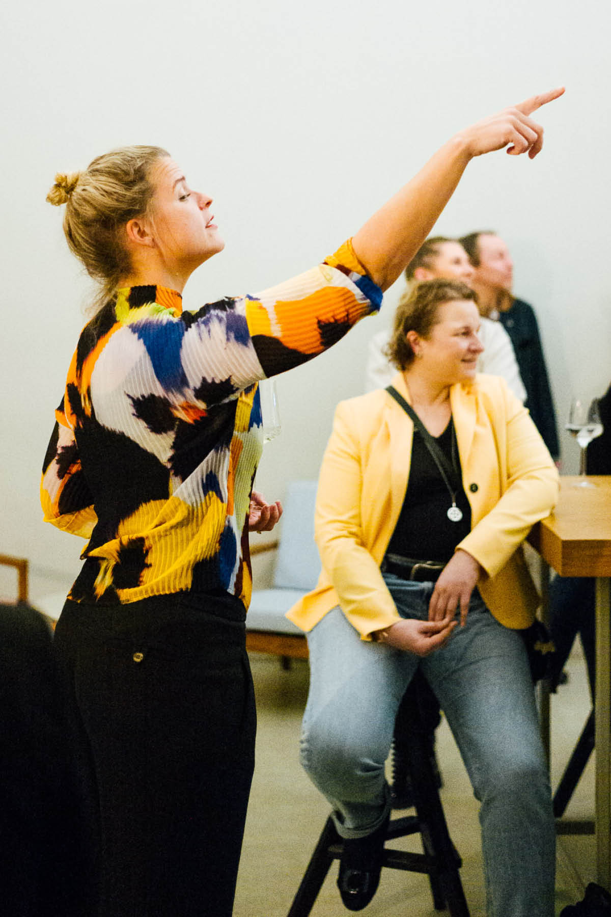 Sara Dahme beim Kultursalon